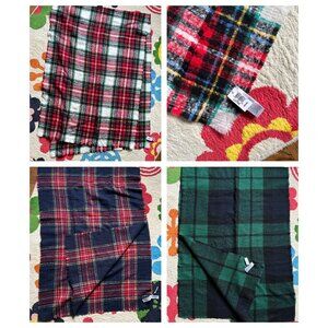 3 brand new with tags soft plaid shawls Old Navy 81" long
